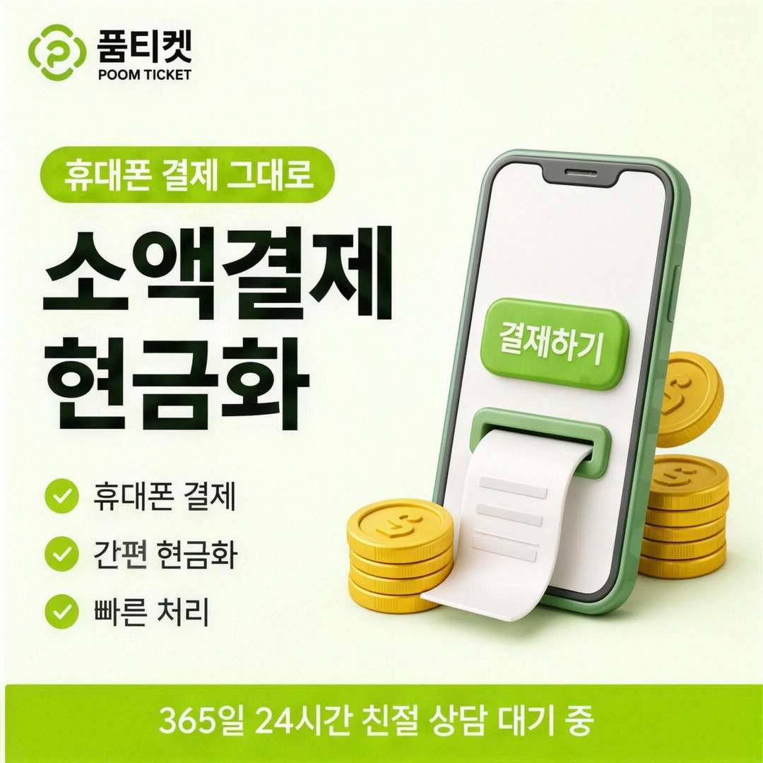 소액결제 정책 기준 한도 구조 안내 카드 이미지